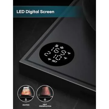 INTASTING Electric Kettle with ±1℉ Temp Control