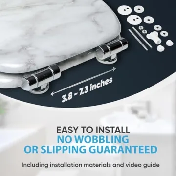 Sanilo Toilet Seat with Stylish Soft Close Feature