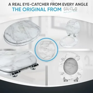 Sanilo Toilet Seat with Stylish Soft Close Feature