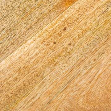 Bloomingville Round Natural Mango Wood Footed Cake Stand Bowl, Pack of 1