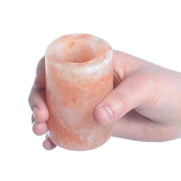 Milliard Himalayan Salt Shot Glasses Perfect for Tequila Lovers