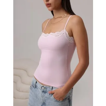 Starrylion Seamless Lace Camisole Women's Comfortable Stylish Top