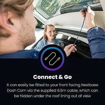 Nextbase Dash Cam Rear View Camera for 322GW-622GW