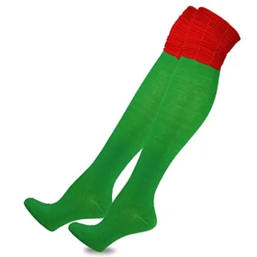 TeeHee Women’s Holiday Over the Knee High Socks 2-Pairs