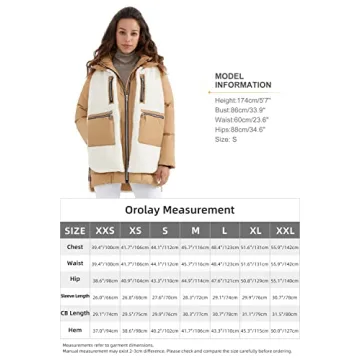 Orolay Women's Warm Stylish Sherpa Jacket for Winter