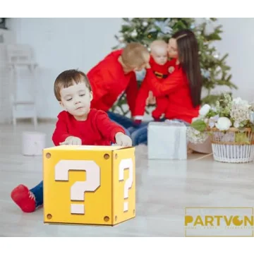 Video Game Question Boxes - 6 Fun Party Decorations
