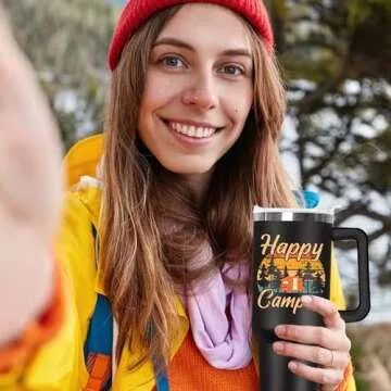 40 oz Noetuxi Camping Coffee Mug for Outdoor Adventures