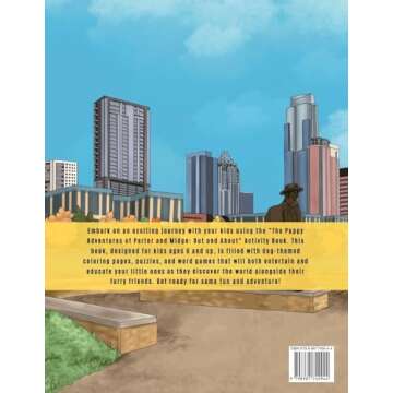 The Puppy Adventures of Porter and Midge: Out and About Activity Book