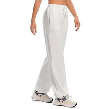 CakCton Women's Sweatpants with Pockets Joggers High Waisted Loose Workout Yoga Lounge Drawstring Ac...