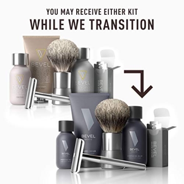 Bevel Starter Shave Kit - Premium Shaving Set with Razor, Brush, and Creams