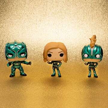 Funko Pop! Marvel: Captain Marvel - Vers Toy, Standard, Multicolor