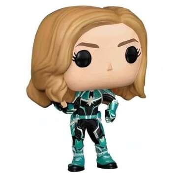 Funko Pop! Marvel: Captain Marvel - Vers Toy, Standard, Multicolor