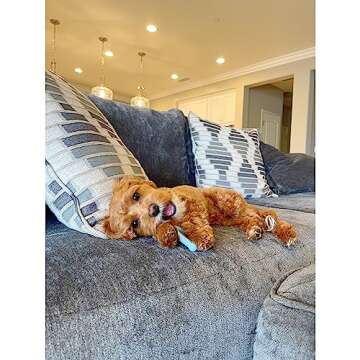 Nylabone Puppy Wishbone Chew Toy - Puppy Chew Toy for Teething - Puppy Supplies - Blue, Chicken Flav...