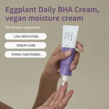 Vegan Eggplant Daily BHA Cream for Clear Skin - 1.7 fl. oz