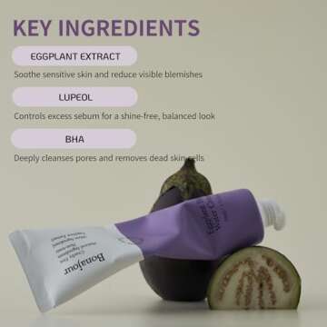 Vegan Eggplant Daily BHA Cream for Clear Skin - 1.7 fl. oz