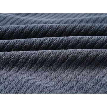 Tyhengta Men's Hooded Pullover Sweaters Long Sleeve Hoodies with Kanga Pockets Copen Blue Medium