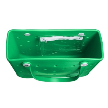 BOGG BAG Small Waterproof Washable Tote for Beach Boat Pool Work Sports 15x13x5.25 - Lightweight Cute Tote Bag