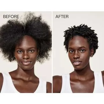 4U by Tia Curl Defining Gel for Long-Lasting Definition & Frizz Control, Curly 3A-4C Hair Gel - Curling Gel with Aloe Vera, 6 fl oz, Blue