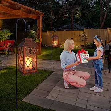 TAKE ME Solar Lanterns for Outdoor and Garden Use