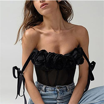 Women Y2k Fairycore Corset Top – Sexy Grunge Tank