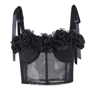 Women Y2k Fairycore Corset Top – Sexy Grunge Tank