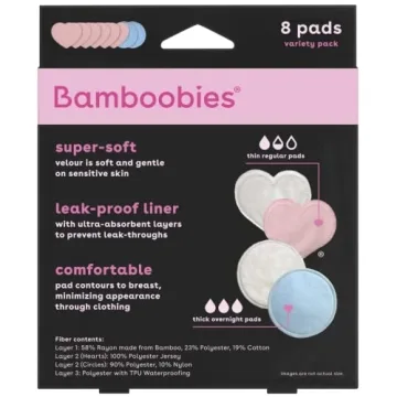 Bamboobies Nursing Pads - Eco-Friendly Comfort for Moms