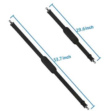 Taygeer Adjustable Shoulder Strap for Bags - Comfortable & Durable