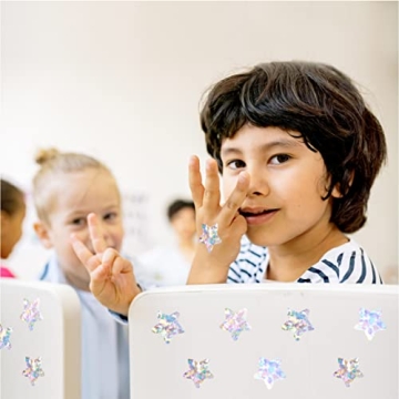 500 Holographic Star Stickers - Glittery Craft Supply