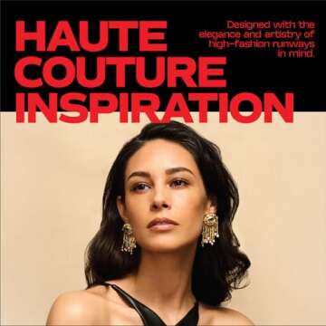 Premium Quality | 18K Gold Plated Evil Eye Earrings for Women | Real Freshwater Pearls | Haute Couture Aesthetics | Pump Up The Gem | US Brand |