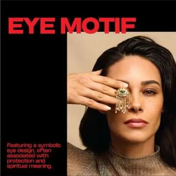 Stylish 18K Gold Evil Eye Earrings for Women - Premium Quality