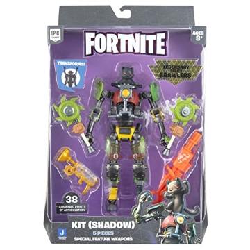 FORTNITE Legendary Series Brawlers Kit (Shadow) 7-inch Figure with Feature Weapons and Tools
