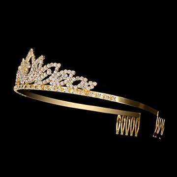 Princess Crystal Tiara Crown for Girls and Women