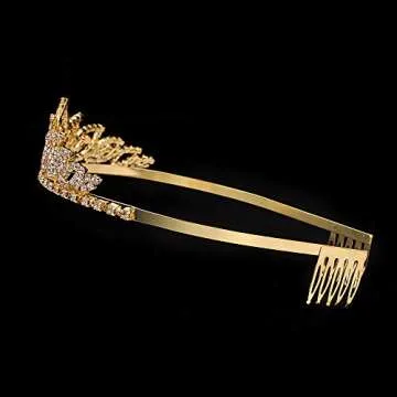 Princess Crystal Tiara Crown for Girls and Women