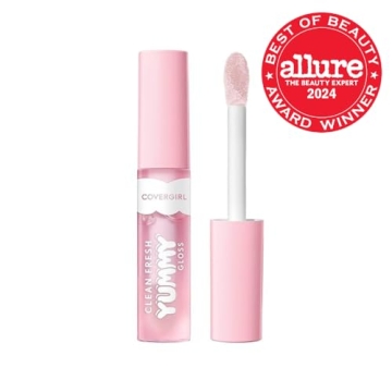 COVERGIRL Clean Fresh Yummy Gloss - Sheer Vegan Lip Gloss