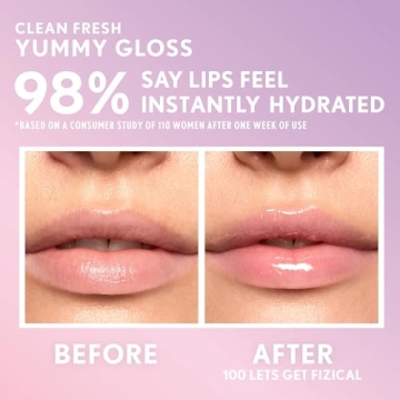 COVERGIRL Clean Fresh Yummy Gloss - Sheer Vegan Lip Gloss