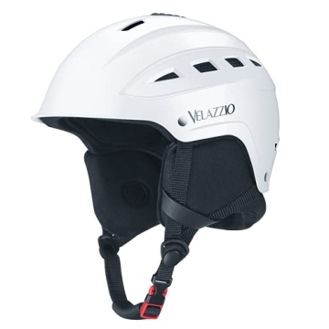 VELAZZIO Valiant Ski Helmet - Premium Protection & Comfort for Snow Sports