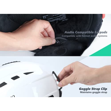 VELAZZIO Valiant Ski Helmet Premium Snow Sports Protection