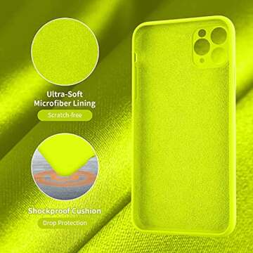 Cordking iPhone 11 Pro Max Silicone Case - Slim & Shockproof