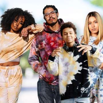 PATIFEED Tie Dye Kit, Non-Toxic Tye Dye Kit for Kids & Adults