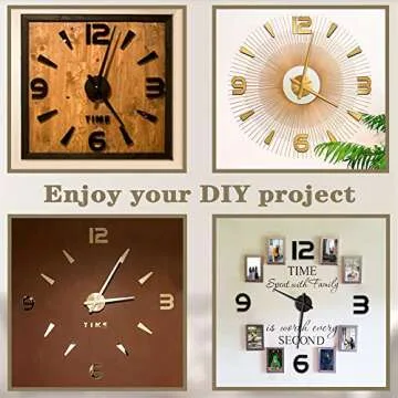 VANGOLD Large 3D DIY Wall Clock Roman Numerals Clock Frameless Mirror Surface Wall Sticker Home Decor for Living Room Bedroom