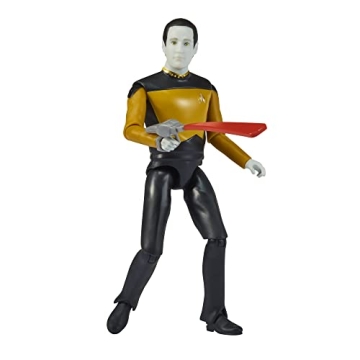 Star Trek Playmates Toys Universe: 5" Lt. Commander Data “Next Generation” Action Figure with Ac...