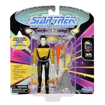 5” Lt. Commander Data Action Figure - Star Trek Collectible