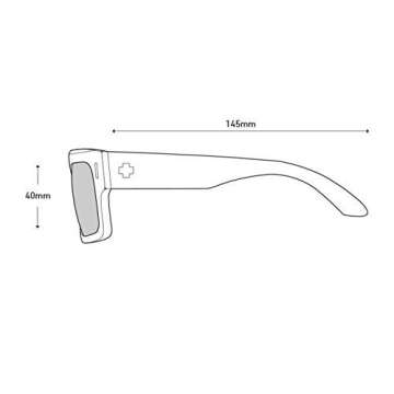 Spy Optic Bowery Square Sunglasses - Stylish UV Protection