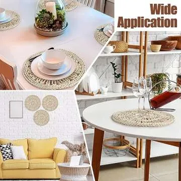 Stylish Zhehao Woven Placemats for Elegant Dining