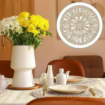 Stylish Zhehao Woven Placemats for Elegant Dining