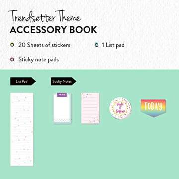 Happy Planner Accessory Book - Trendsetter, 20 Sheets