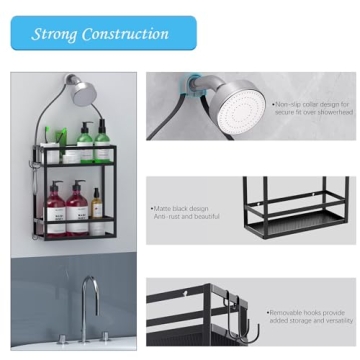 Meangood Shower Caddy for Organized Shower Essentials