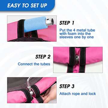 Odoland 24" Outdoor Kids Tree Swing - Fun Saucer Swing