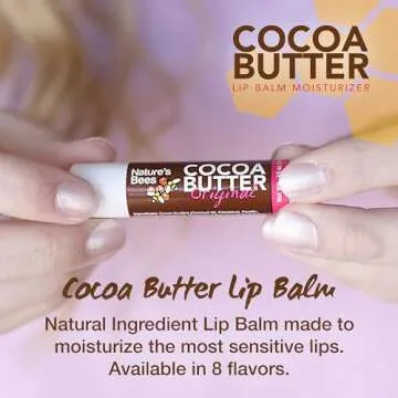 Nature's Bees Cocoa Butter Lip Balm 48 Pack - Moisturizer