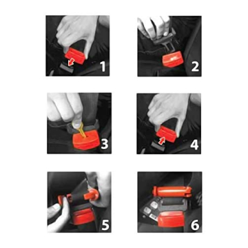 Safety Buckle Pro: Secure Seatbelt Lock for Kids and Adults